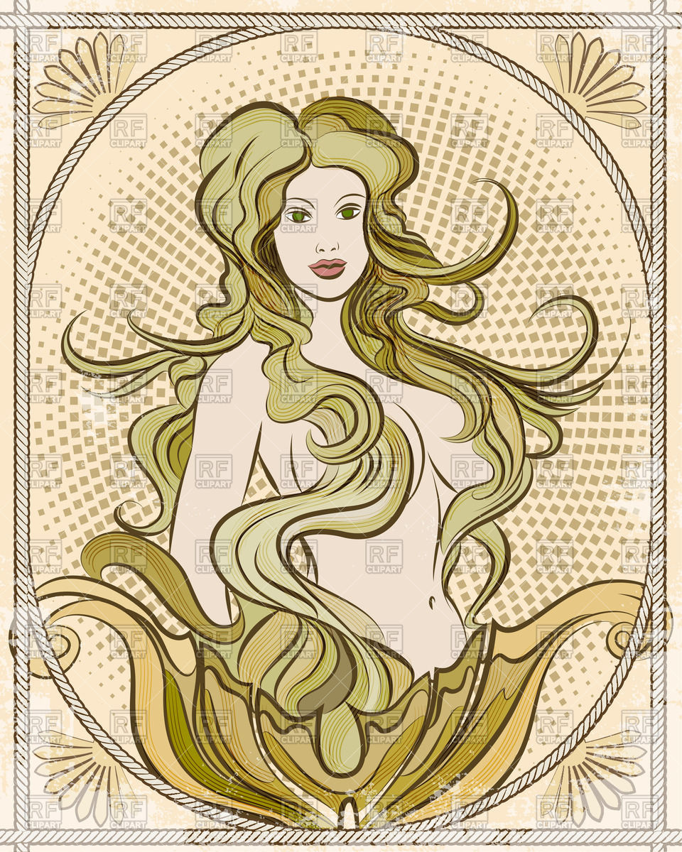 960x1200 Portrait Of Mermaid