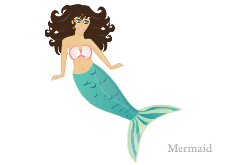 455x334 Free Free Mermaid Vector Art Clipart And Vector Graphics