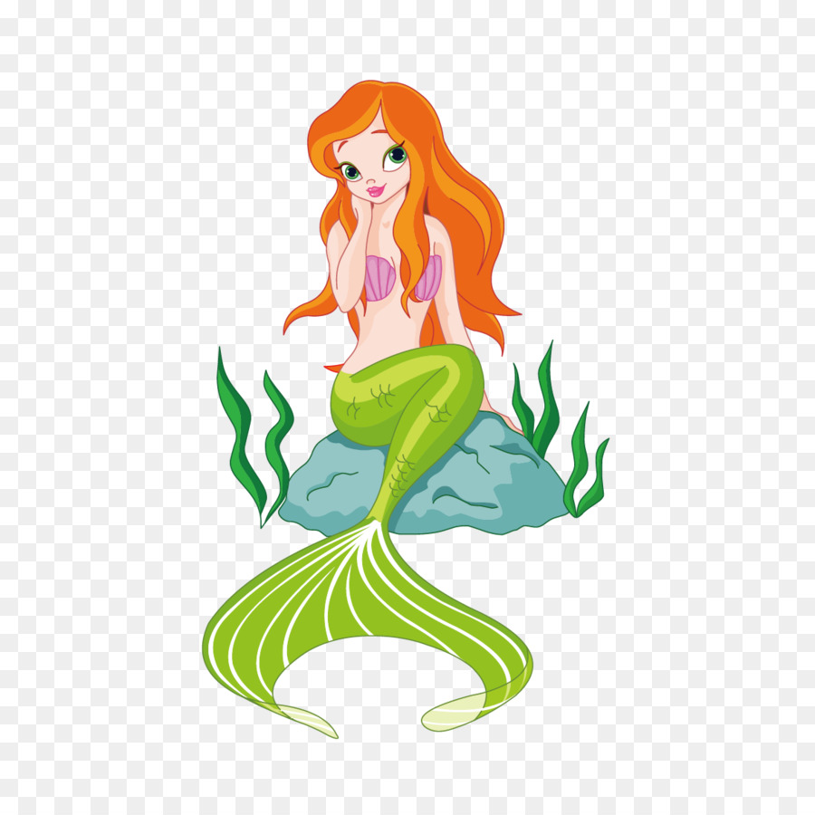 900x900 Mermaid Clip Art