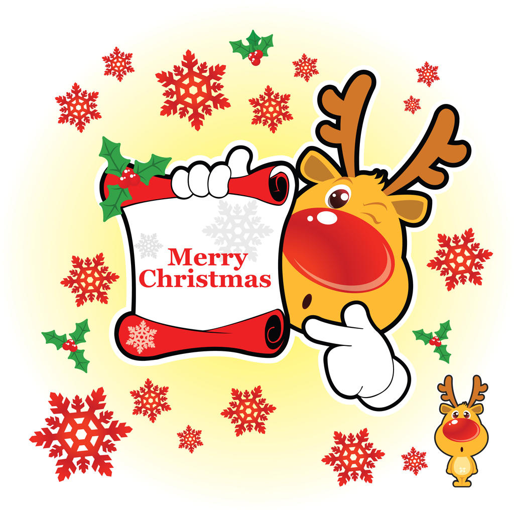 1024x1024 Merry Christmas Vector Art Packs