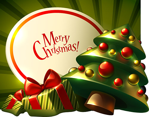 500x393 Merry Christmas Vector Free Download Image