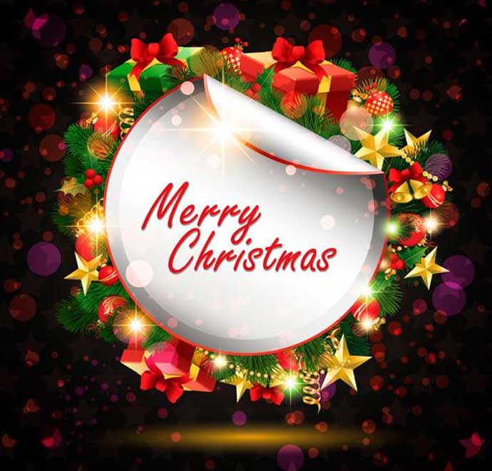 690x661 Merry Christmas Vector Webbyarts