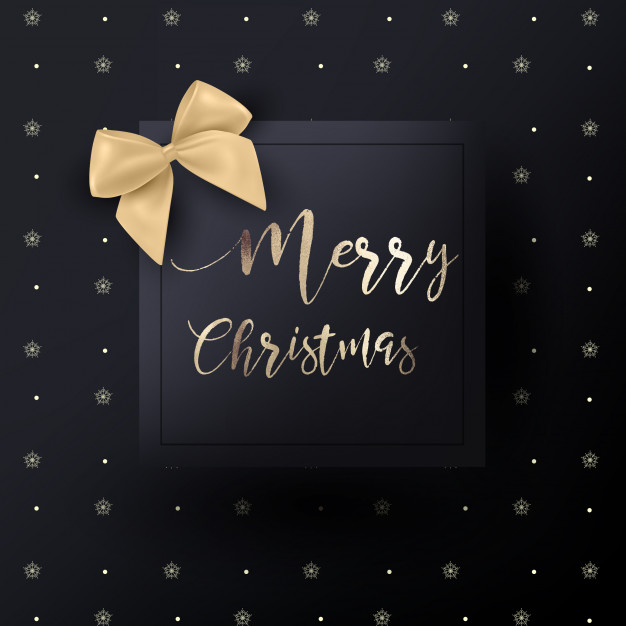 626x626 Merry Christmas Vector Card Vector Free Download