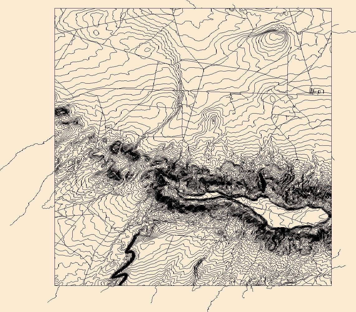 1142x1000 Usgs Topo Map Vector Data (Vector) 45301 Toh Atin Mesa West
