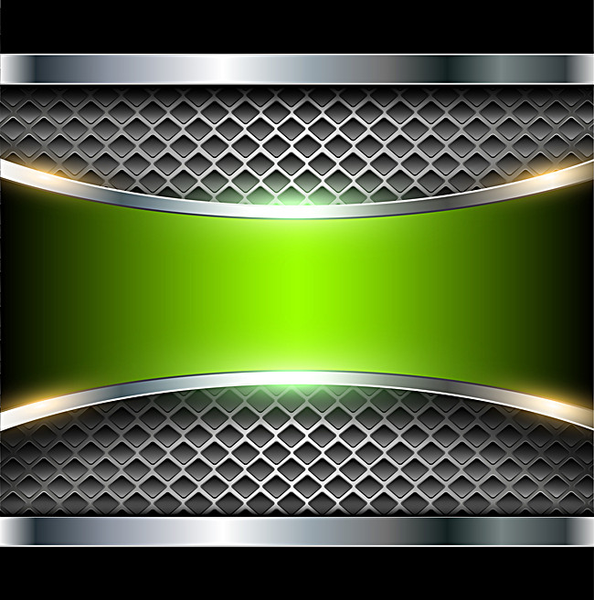650x657 Silver Metallic Green Vector Background, Silver, Green, Metal