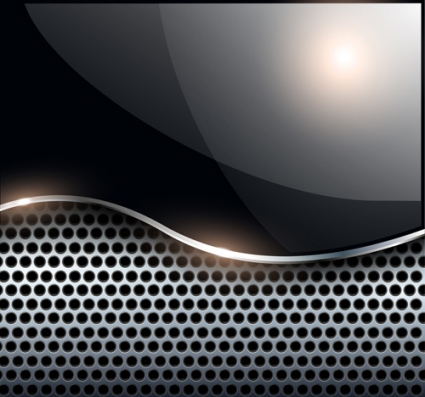 425x397 Sparkling Metal Background Design Elements Vector Vector Free