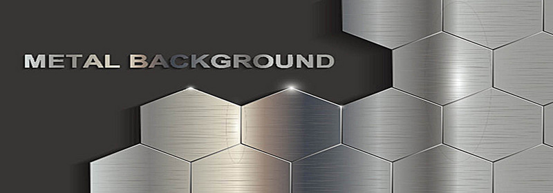 800x280 Geometric Metal Background Vector Material, Geometry, Vector
