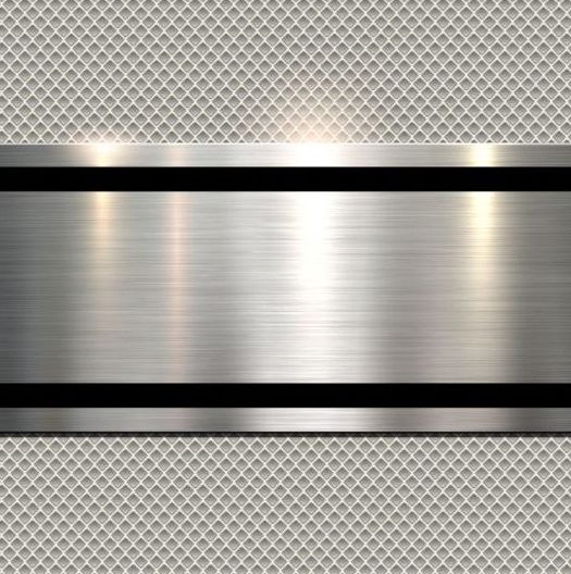 525x528 Silver With Black Metal Plate Background Vector 02 Download My