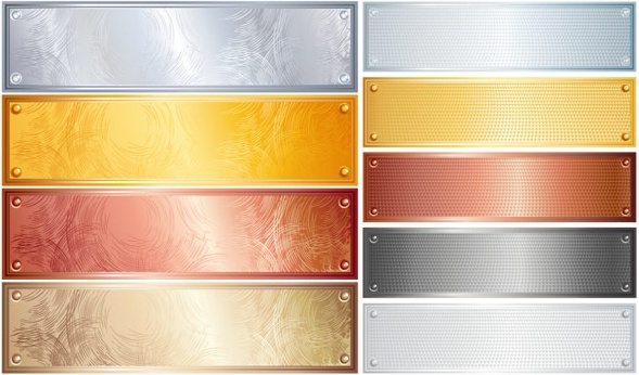 589x346 Vector Metal Plate Free Vector In Encapsulated Postscript Eps