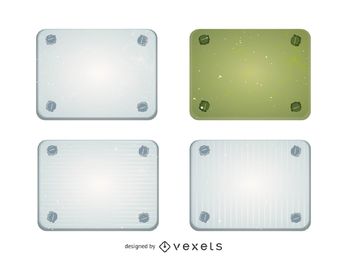 347x260 Metal Texture Vector Graphics To Download