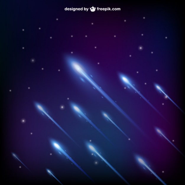 626x626 Meteor Shower Vector Free Download