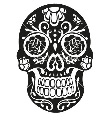 380x400 Sugar Skull Vector 1541960