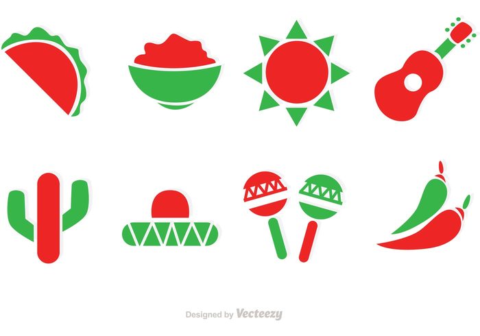700x490 Mexico Vector Icons 127634