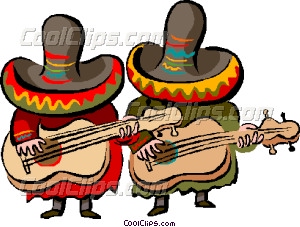 300x227 Sombrero Clipart Music Spanish ~ Frames ~ Illustrations ~ Hd