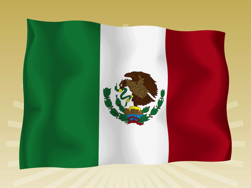 1024x767 Mexican Flag Vector Art Amp Graphics