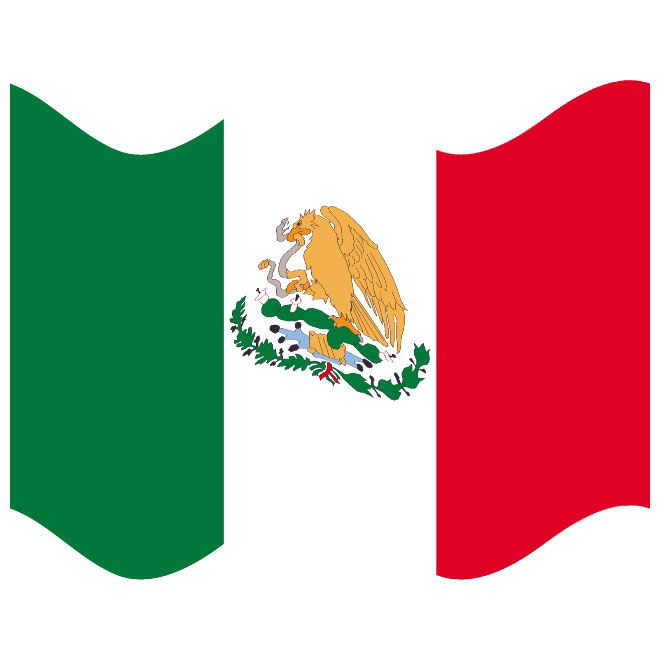 660x660 Mexico Vector Flag