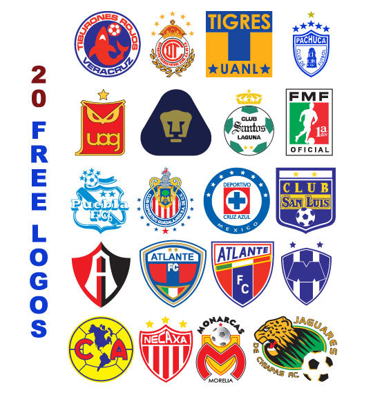 540x572 Logos Futbol Mexico Vector Free Vector Download In .ai, .eps