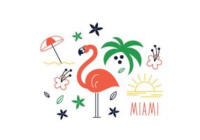 286x200 Miami Free Vector Art