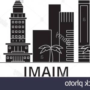 300x300 Stock Photo Miami Architecture Vector City Skyline Travel