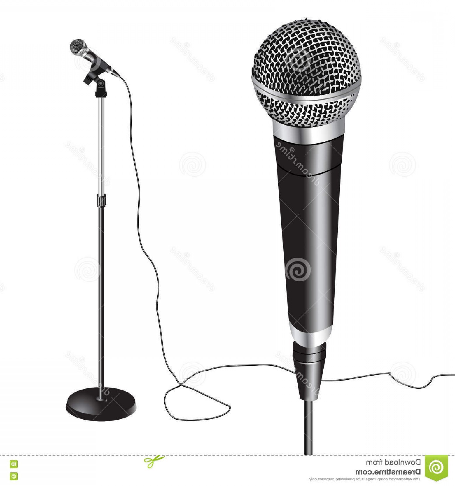 Mic Stand Vector at GetDrawings | Free download