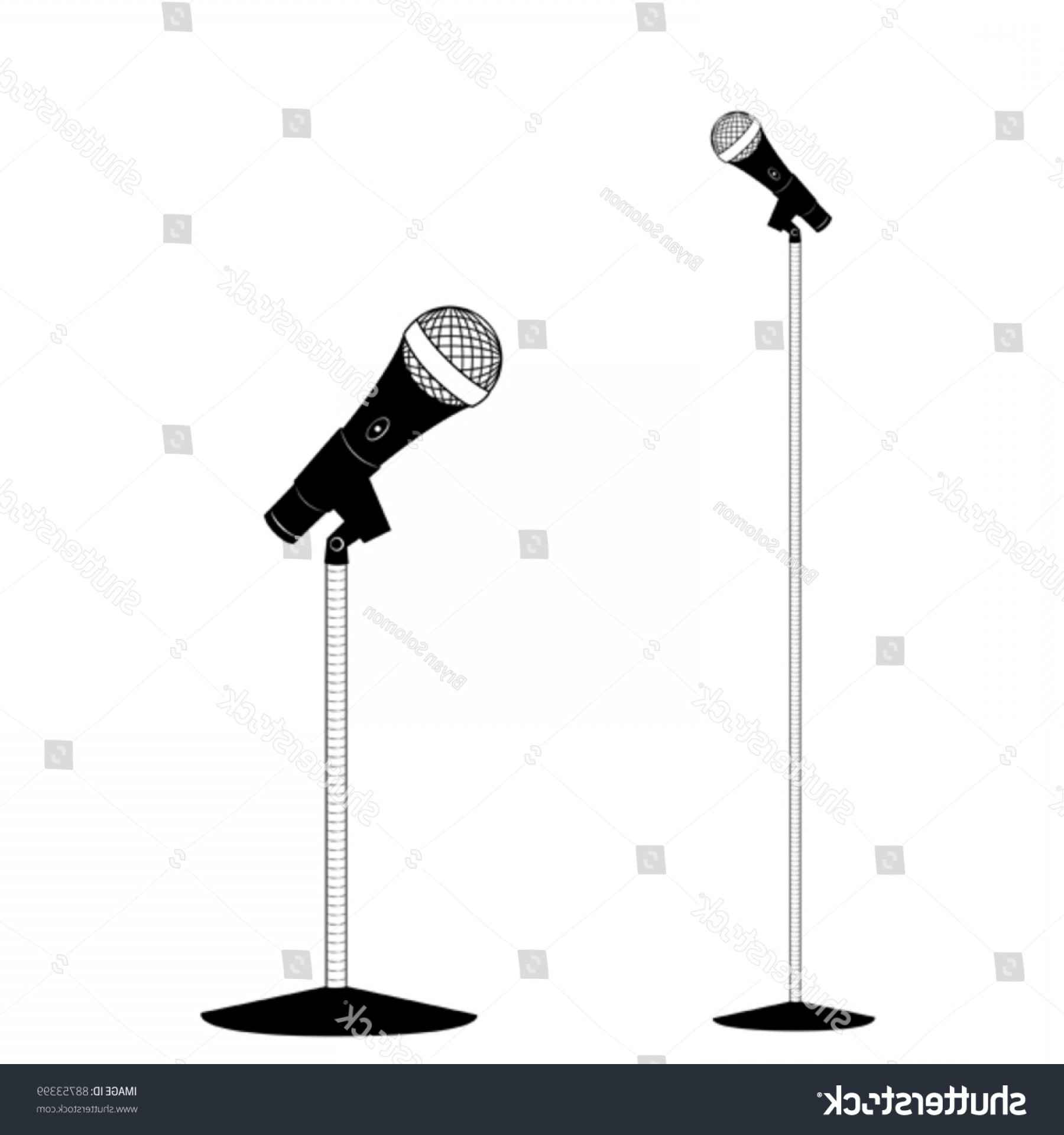 1800x1920 Vector Microphone Stand Shopatcloth