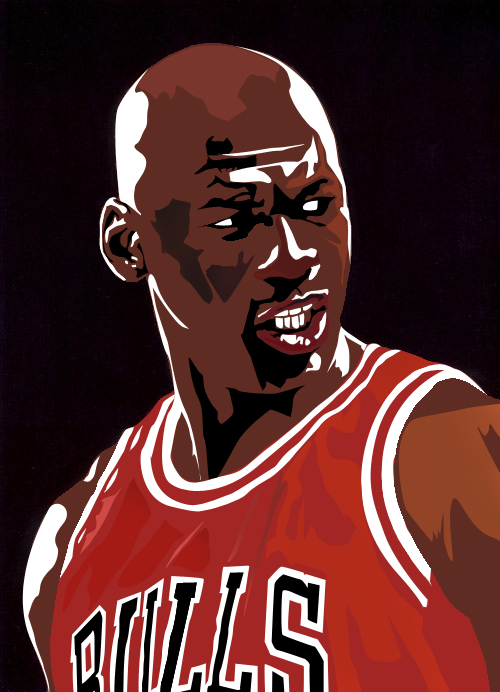 Michael Jordan Vector at GetDrawings | Free download