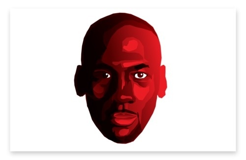 500x325 Best Illustration Michael Jordan Vector Gradients Images On