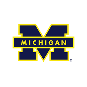 280x280 Michigan Wolverines Logo Vector Free Download