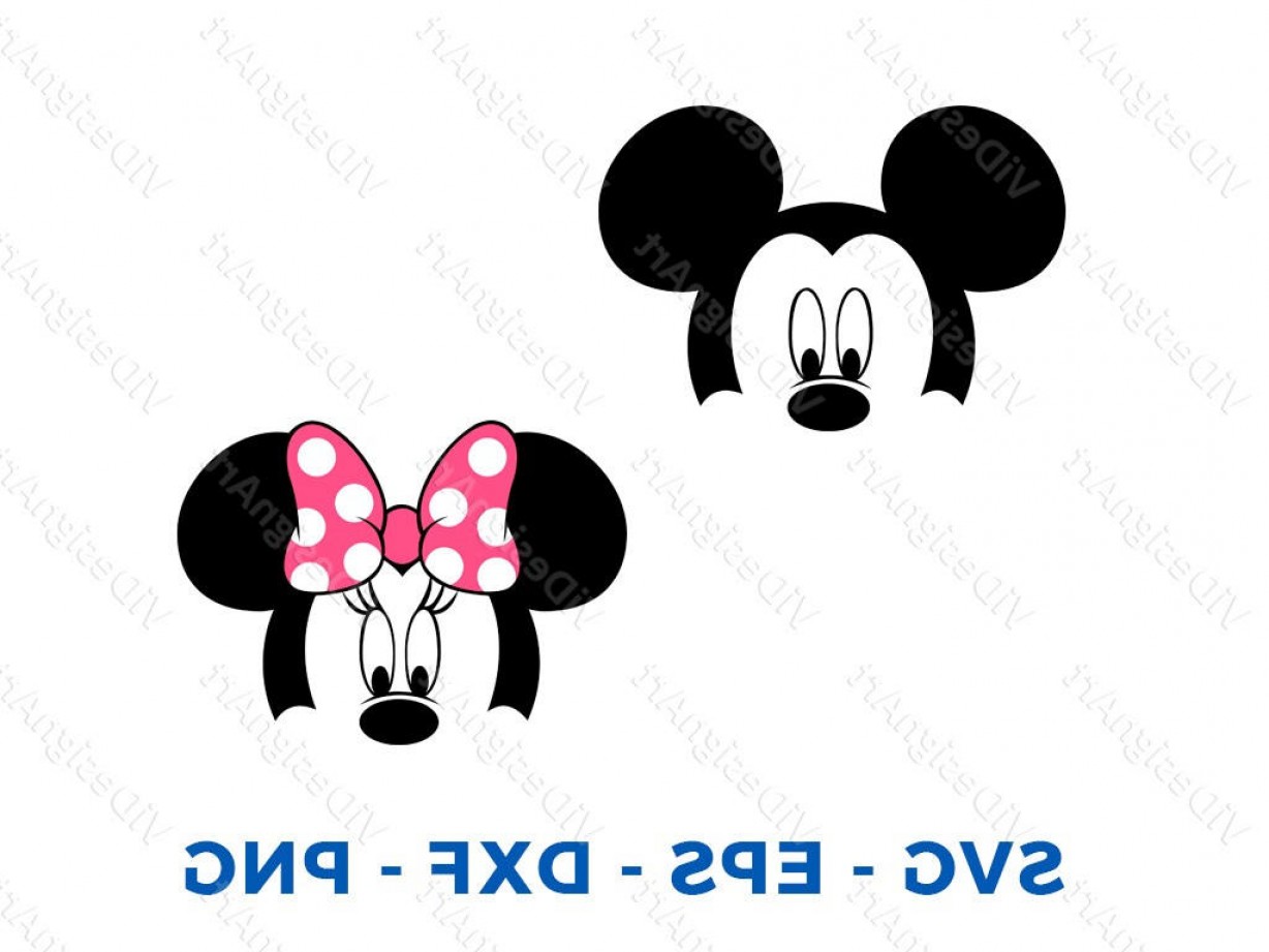 1228x921 Mickey Minnie Mouse Layered Head Face Shopatcloth
