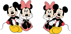 Mickey And Minnie Vector at GetDrawings | Free download