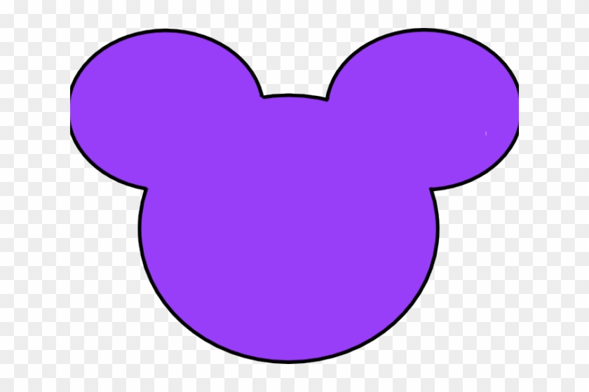 840x560 Mickey Mouse Head Silhouette Vector