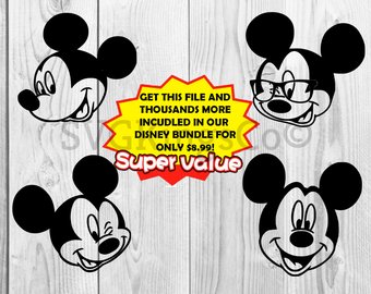 340x270 Mickey Ears Vector Etsy