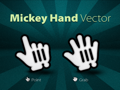 400x300 Mickey Hand Vector Download By Mark Jenkinson