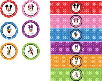 340x270 Mickey Mouse Clubhouse Thank You Labels 3 Round Printable