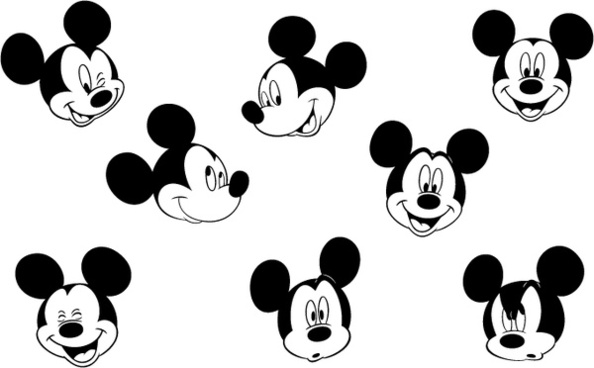 594x368 Mickey Free Vector Download (58 Free Vector) For Commercial Use