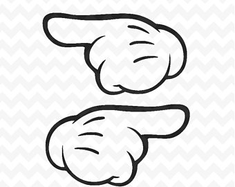 340x270 Mickey Hands Svg Etsy