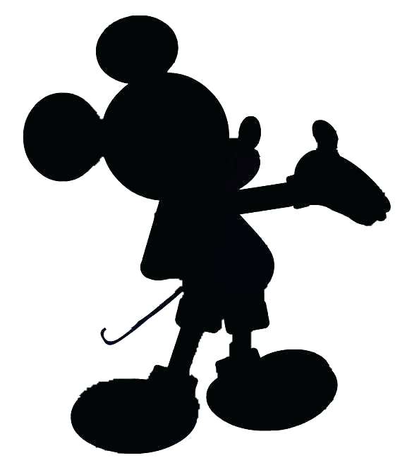 577x660 Mickey Mouse Head Template Silhouette Tattoo For Cameo Large
