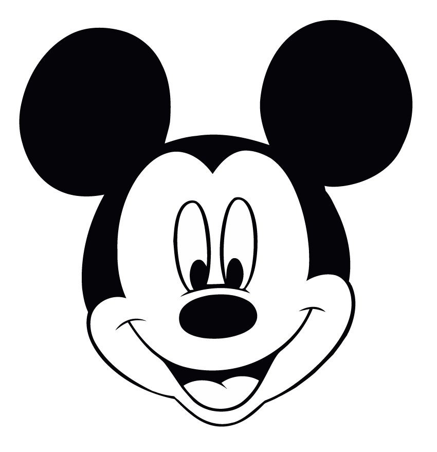 850x879 Mickey Mouse Head Vector