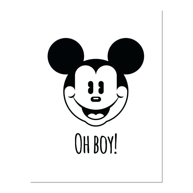 630x630 Free Mickey Mouse Head Template Tattoo Outline Large Vector Of
