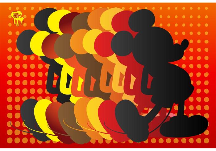 700x490 Mickey Mouse Silhouette