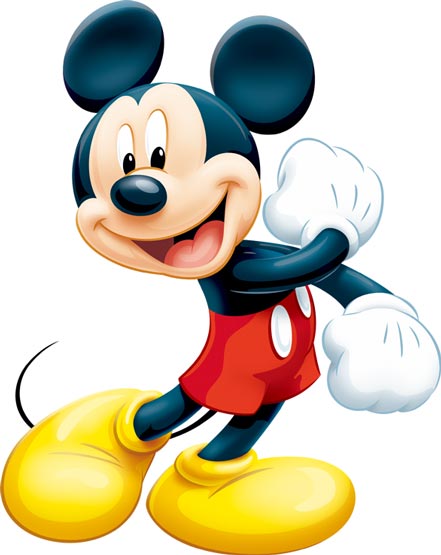 441x555 Mickey Mouse In Photoshop Format
