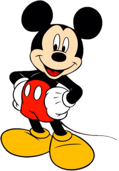 399x574 Ariadna P Disney Mickey Mouse Vector Image