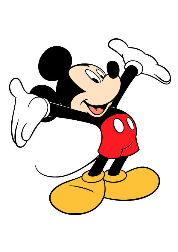 595x842 Free Mickey Mouse Clipart Vector 4 Psd Files, Vectors Amp Graphics