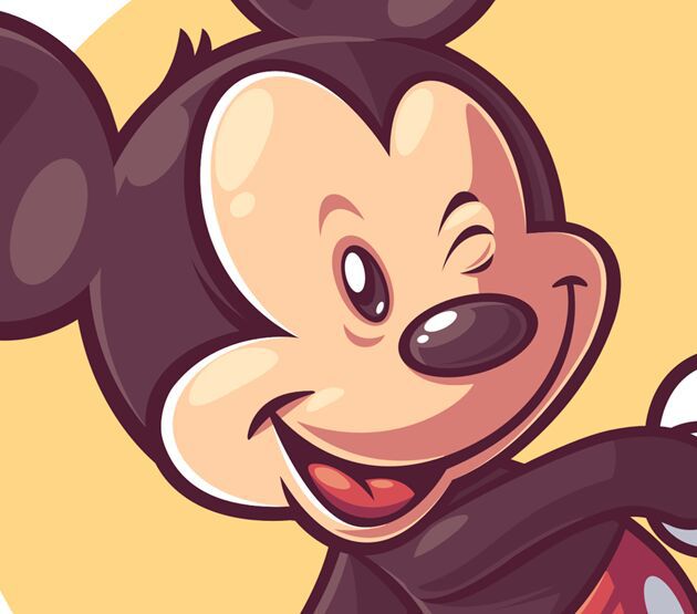 630x555 Free Mickey Mouse Vector Illustration