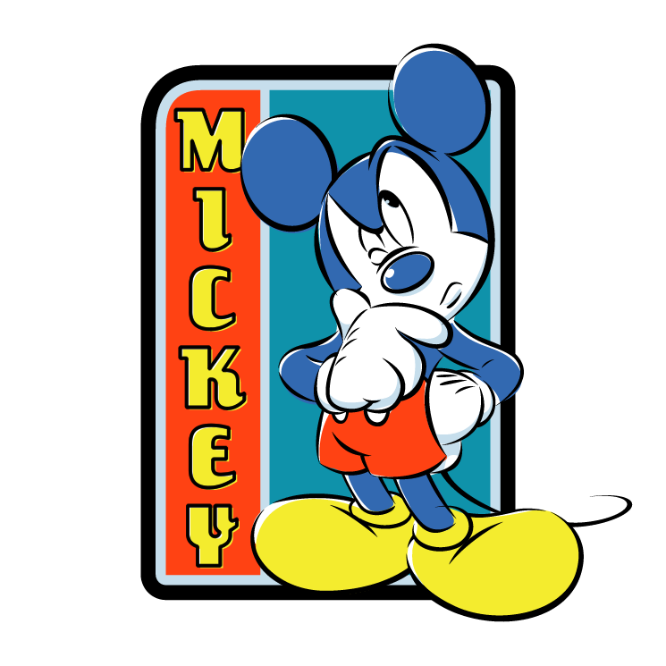 745x745 Mickey Mouse 14 Free Vector 4vector