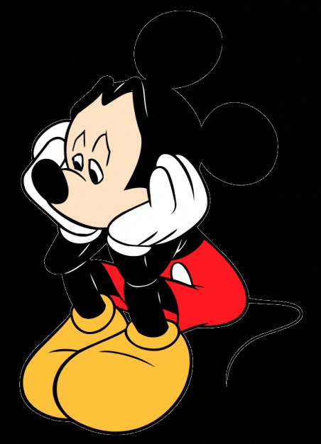 452x626 Sad Mickey Mouse Vector Clipart Stock Images