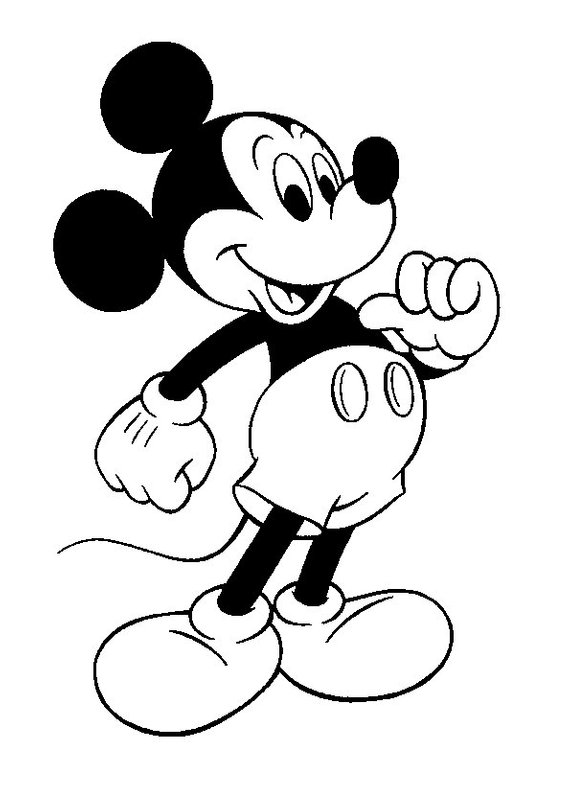 570x807 Mickey Mouse Vector