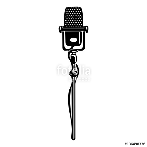 500x500 Microfono Vintage Stock Image And Royalty Free Vector Files On