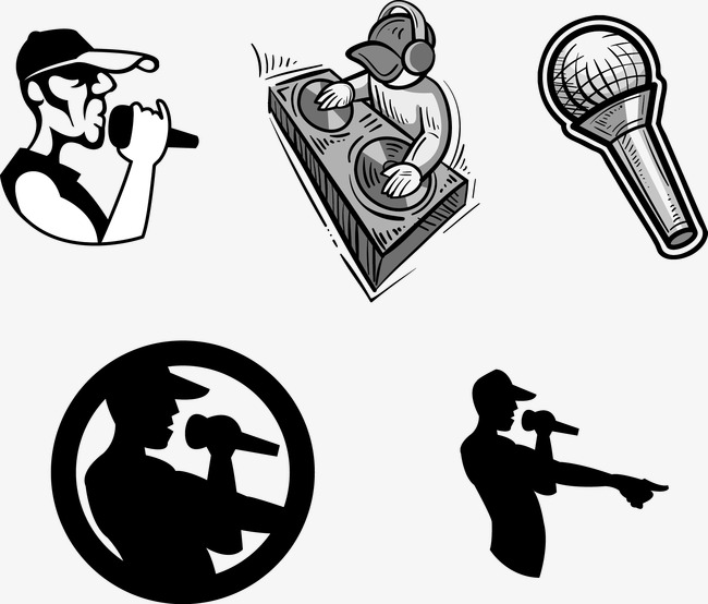 650x554 Vector Music Logo, Vector Material, Music Material, Microphone Png