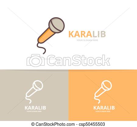 450x419 Vector Of Microphone Logo. Unique Karaoke And Stand Up Comedy